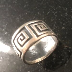 Sterling Greek Design Ring